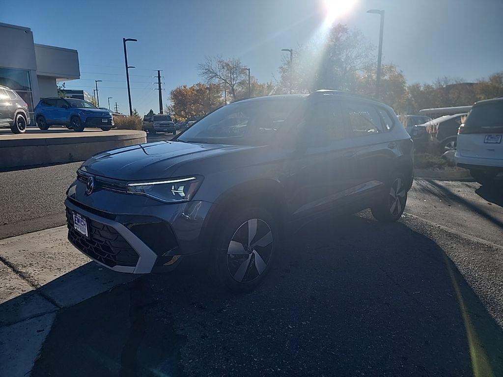 new 2025 Volkswagen Taos car, priced at $27,495