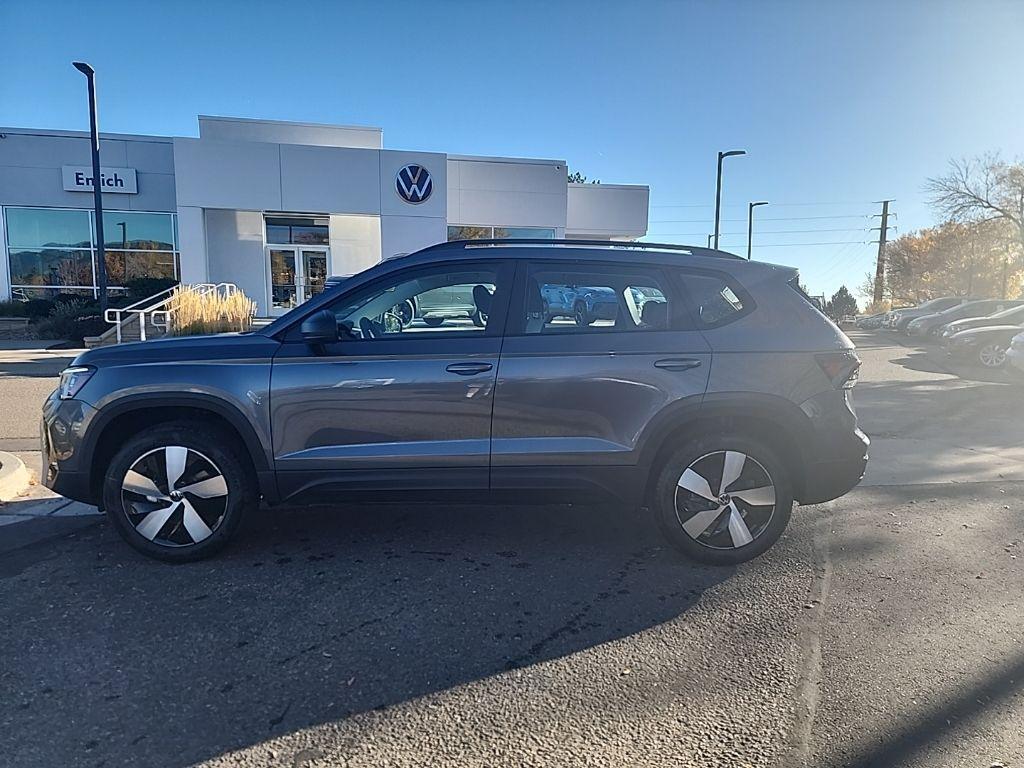 new 2025 Volkswagen Taos car, priced at $27,495