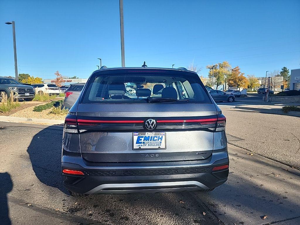 new 2025 Volkswagen Taos car, priced at $27,495