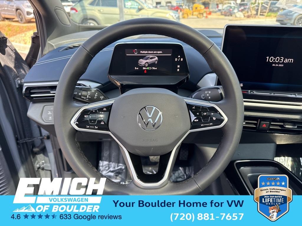 new 2025 Volkswagen ID.4 car, priced at $46,859