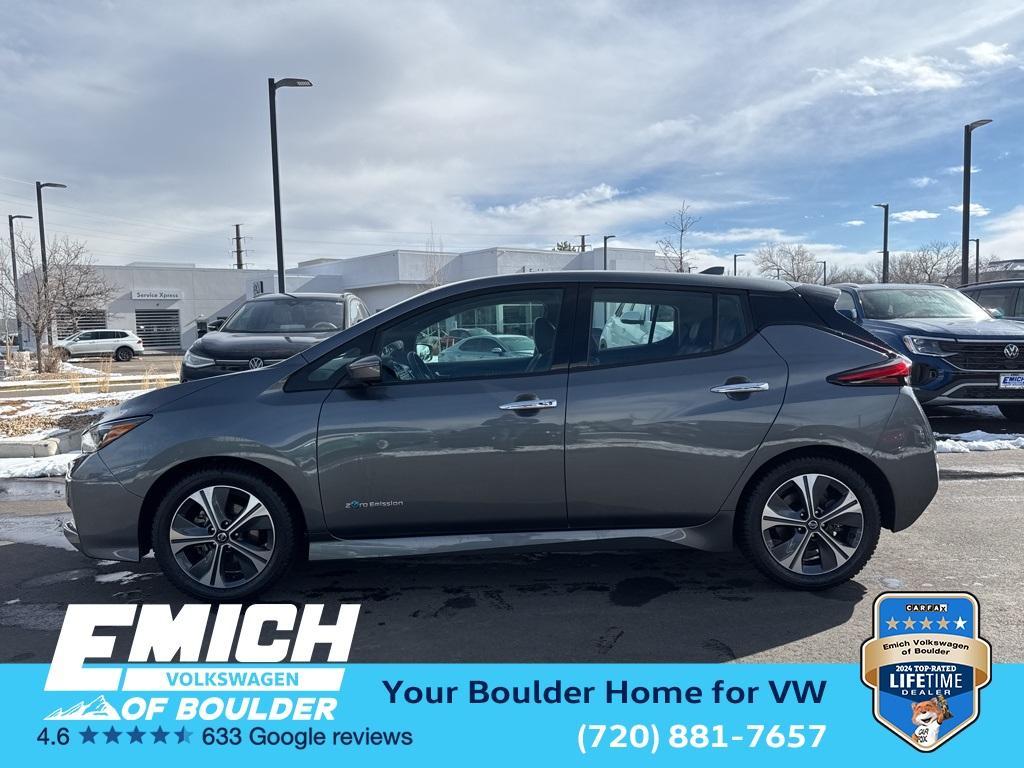 used 2019 Nissan Leaf car, priced at $13,183