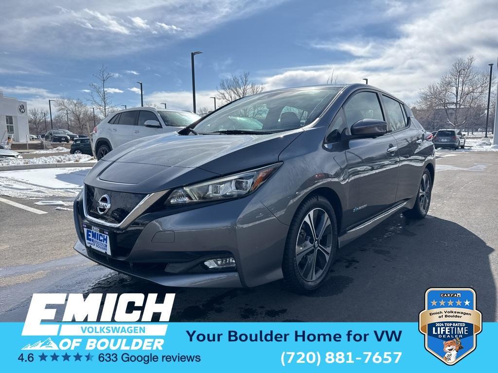 used 2019 Nissan Leaf car, priced at $12,999