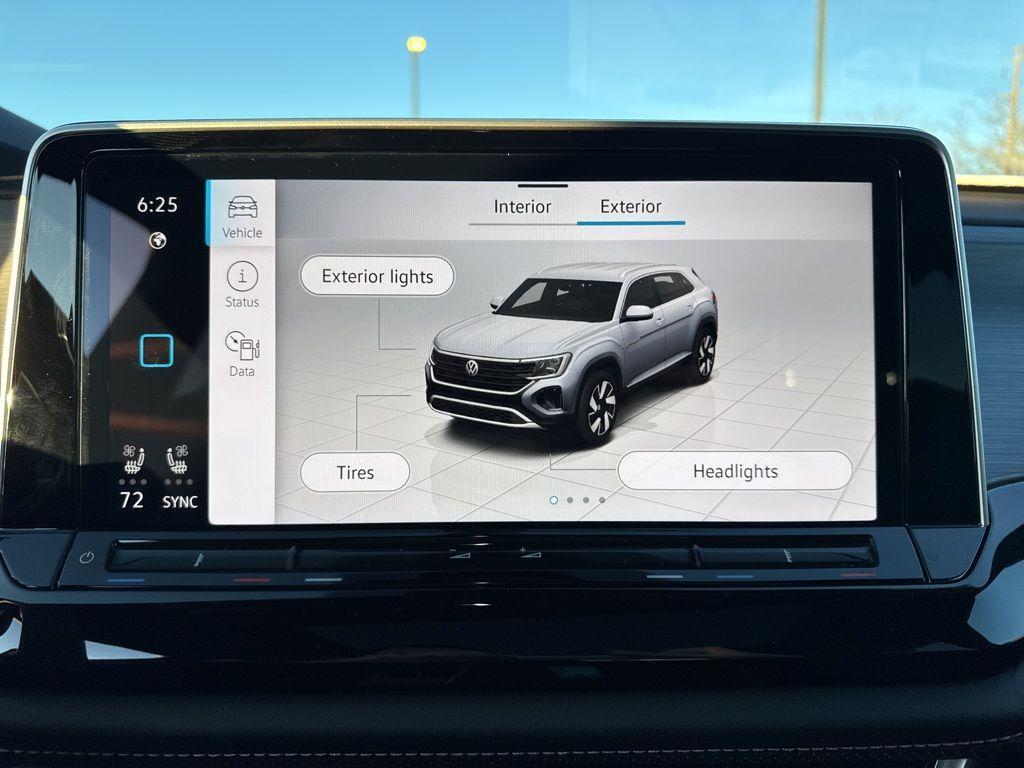 new 2025 Volkswagen Atlas Cross Sport car, priced at $44,046