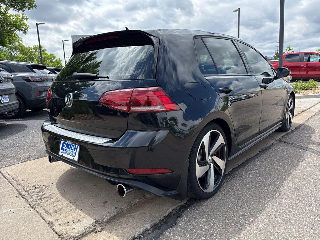 used 2020 Volkswagen Golf GTI car, priced at $19,500