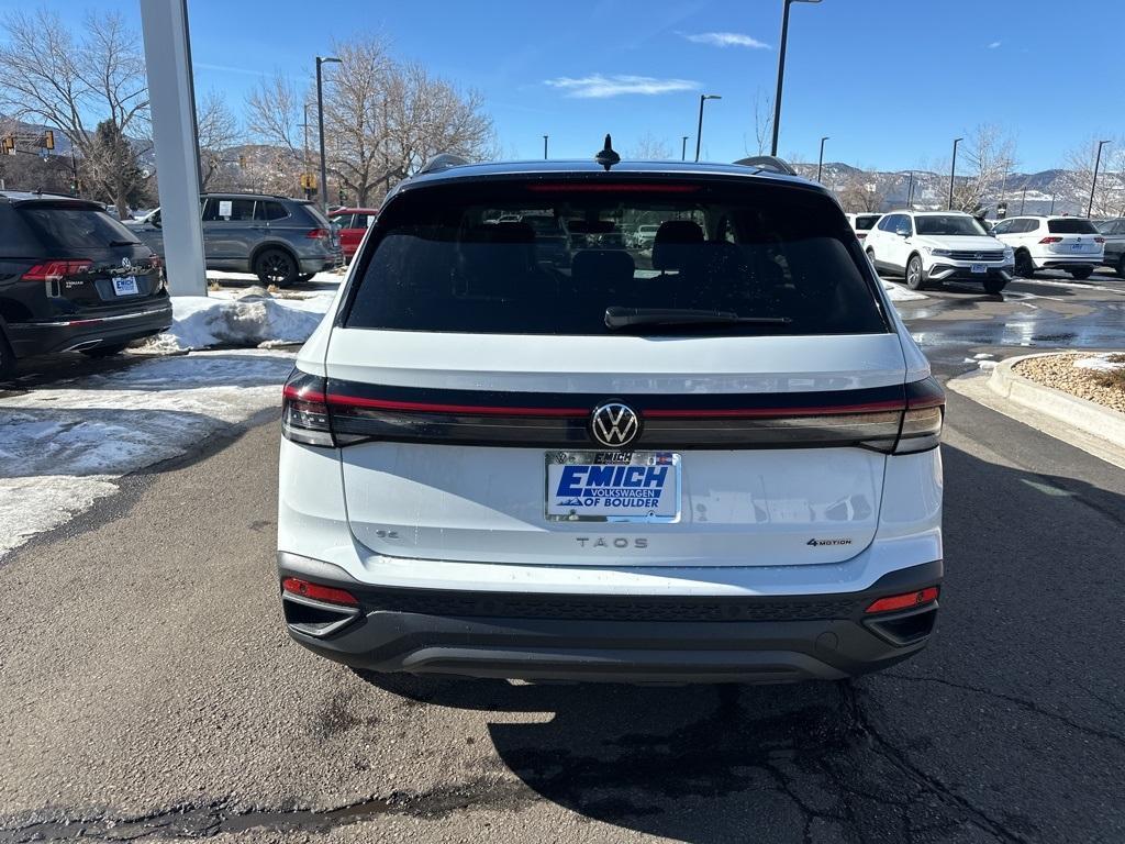 new 2025 Volkswagen Taos car, priced at $32,321