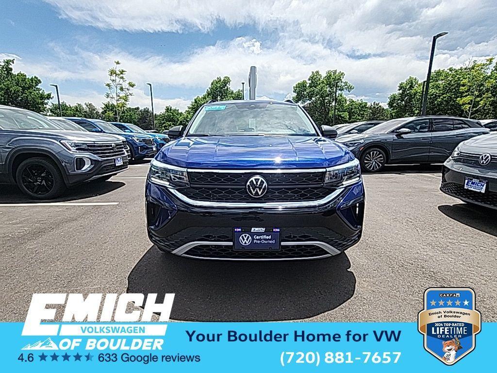 used 2023 Volkswagen Taos car, priced at $21,400