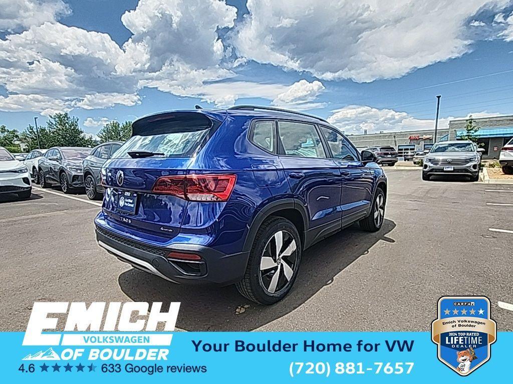 used 2023 Volkswagen Taos car, priced at $21,400