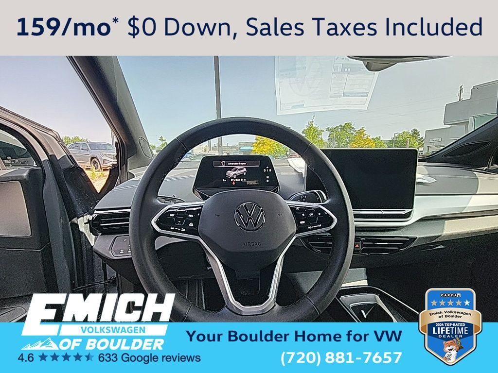 new 2025 Volkswagen ID.4 car, priced at $34,847