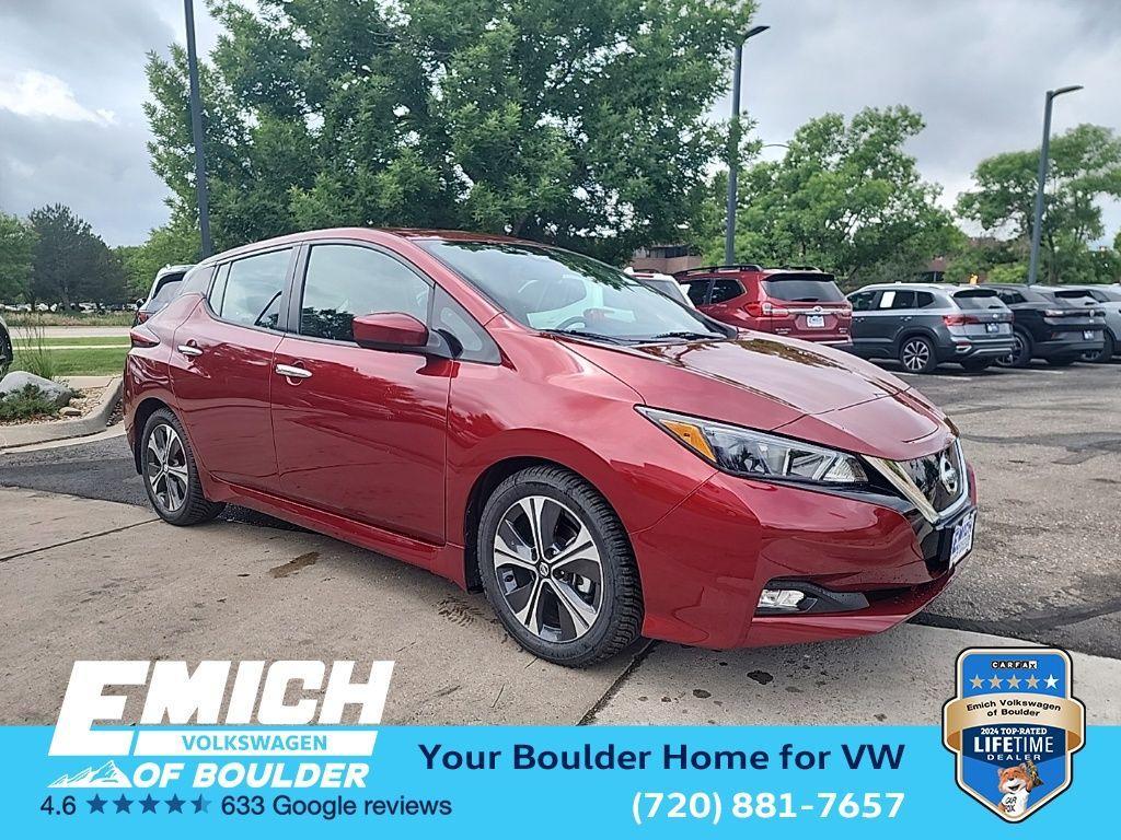 used 2022 Nissan Leaf car, priced at $14,999