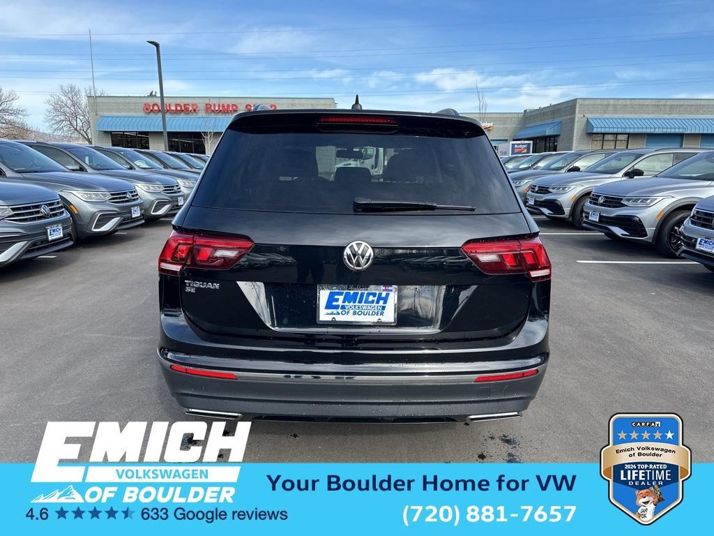 used 2021 Volkswagen Tiguan car, priced at $18,999