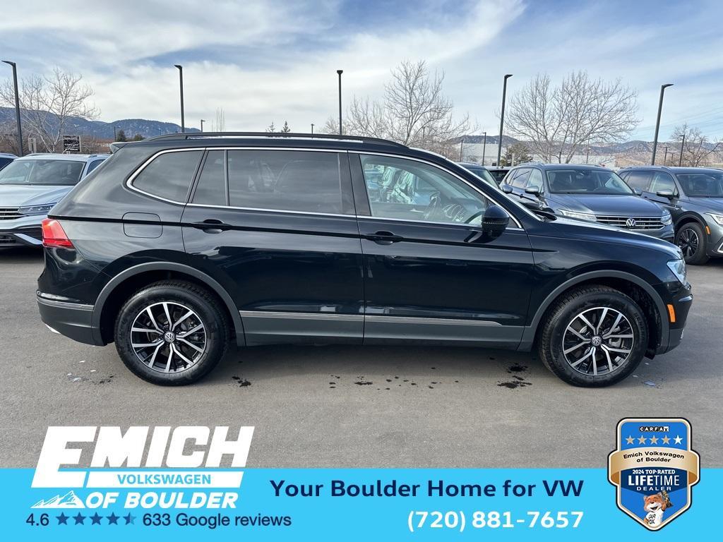 used 2021 Volkswagen Tiguan car, priced at $18,999