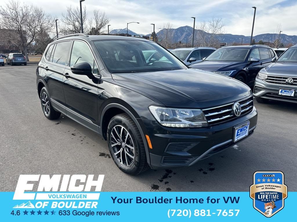 used 2021 Volkswagen Tiguan car, priced at $18,999