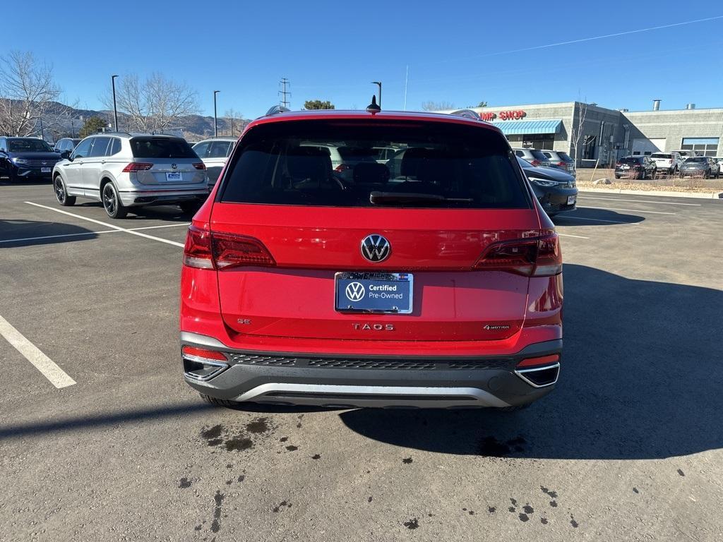 used 2024 Volkswagen Taos car, priced at $23,654