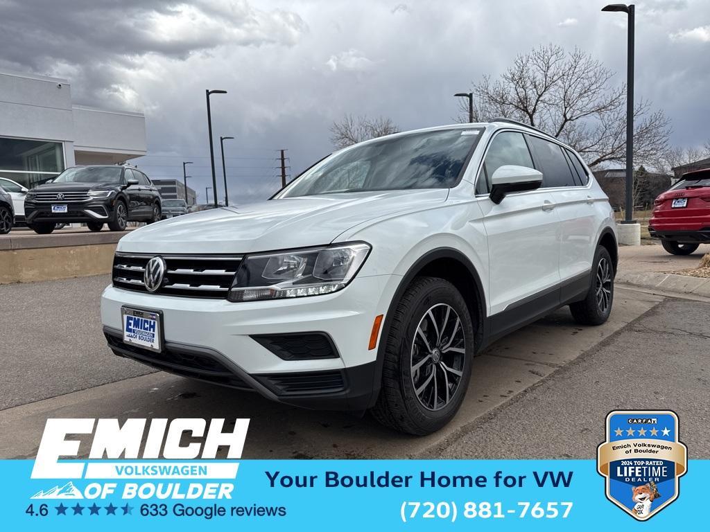 used 2021 Volkswagen Tiguan car, priced at $21,442