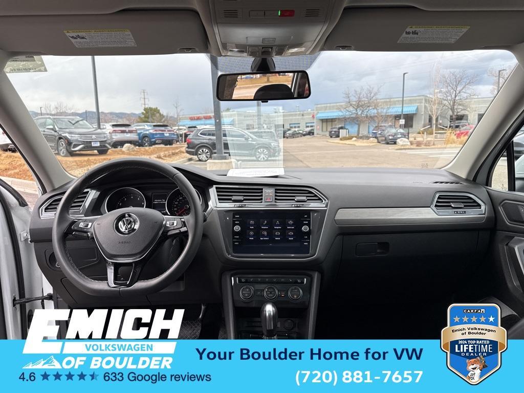 used 2021 Volkswagen Tiguan car, priced at $21,442