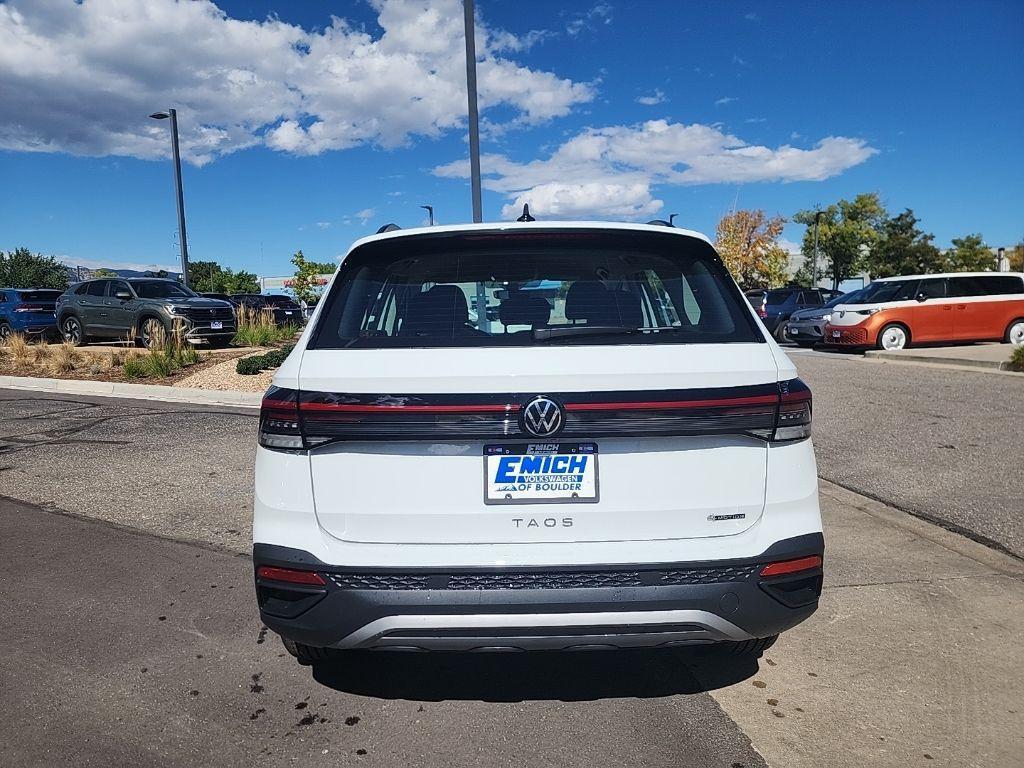 new 2025 Volkswagen Taos car, priced at $27,495