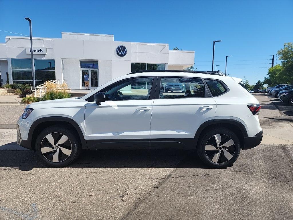new 2025 Volkswagen Taos car, priced at $27,495