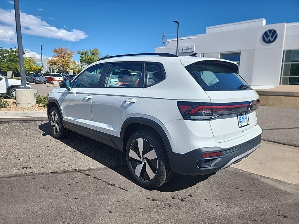 new 2025 Volkswagen Taos car, priced at $27,495