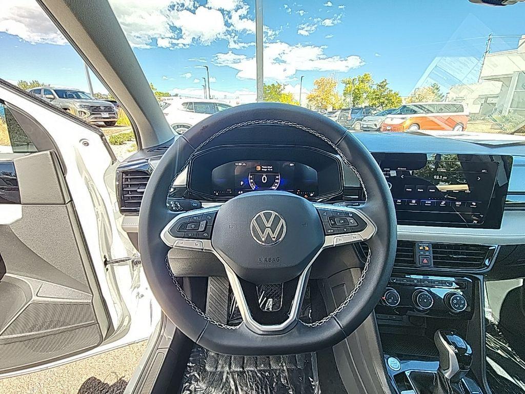 new 2025 Volkswagen Taos car, priced at $27,495
