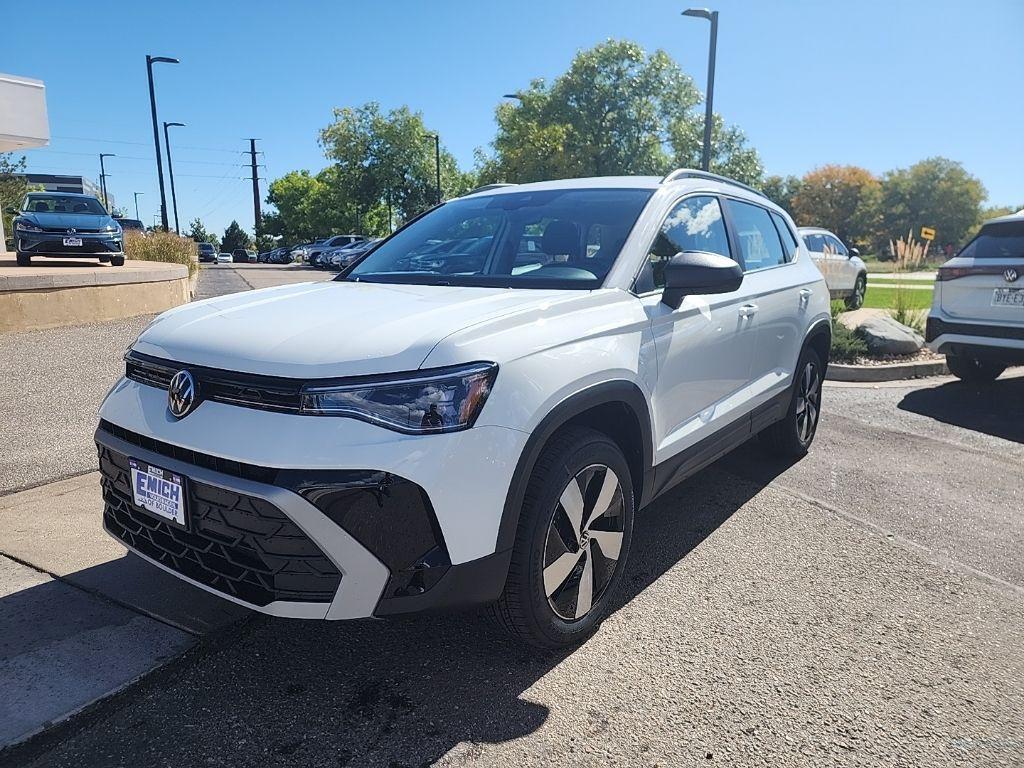 new 2025 Volkswagen Taos car, priced at $27,495