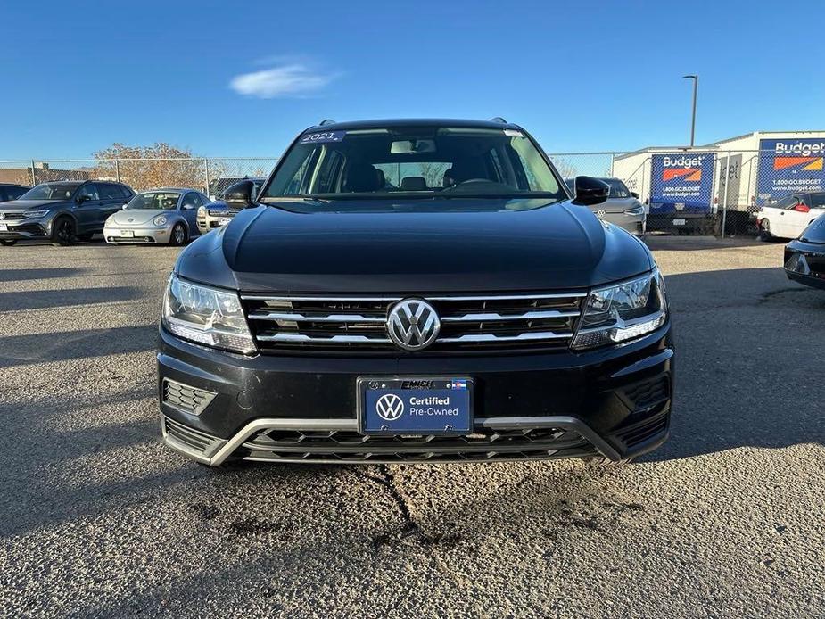 used 2021 Volkswagen Tiguan car, priced at $20,252