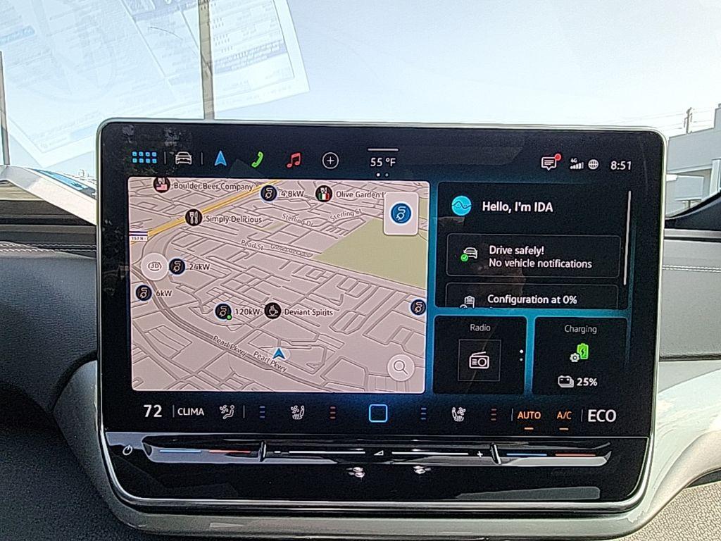 new 2025 Volkswagen ID.4 car, priced at $43,359