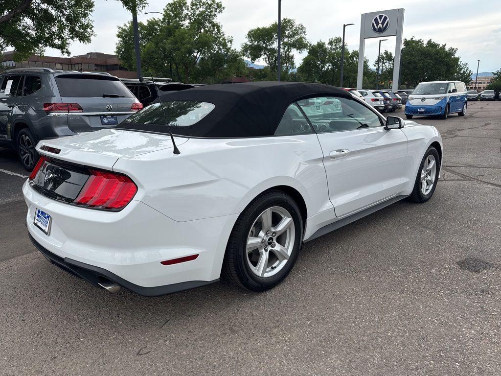 used 2018 Ford Mustang car, priced at $21,999
