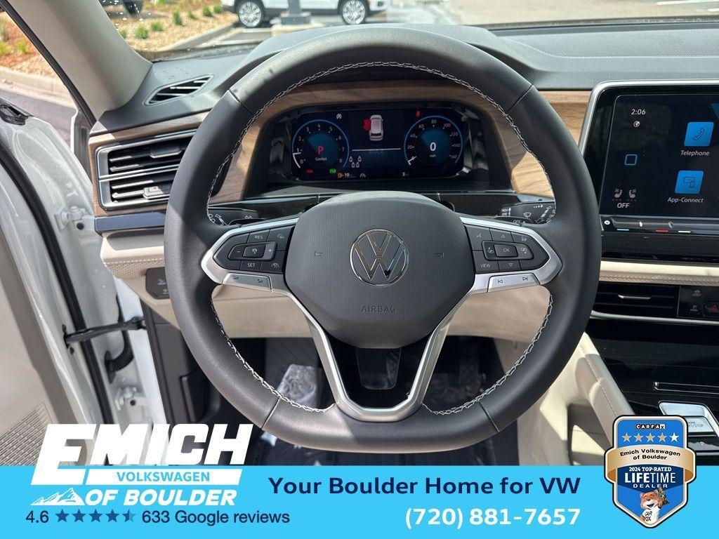 new 2025 Volkswagen Atlas car, priced at $45,778