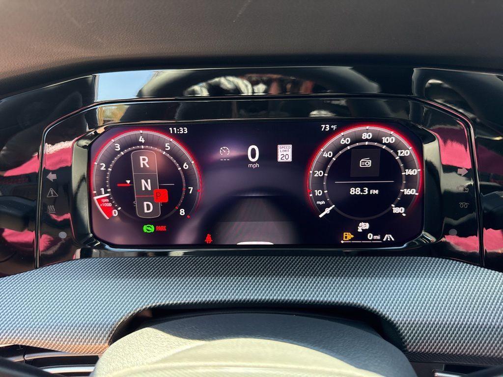 new 2025 Volkswagen Golf GTI car, priced at $39,312