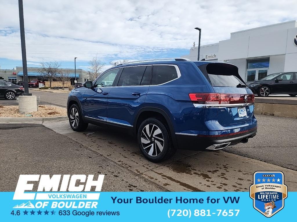 new 2025 Volkswagen Atlas car, priced at $46,875