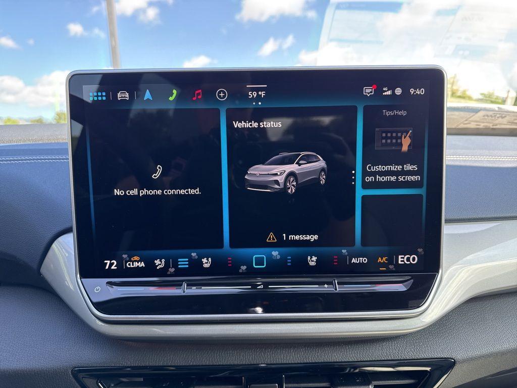 new 2025 Volkswagen ID.4 car, priced at $48,422