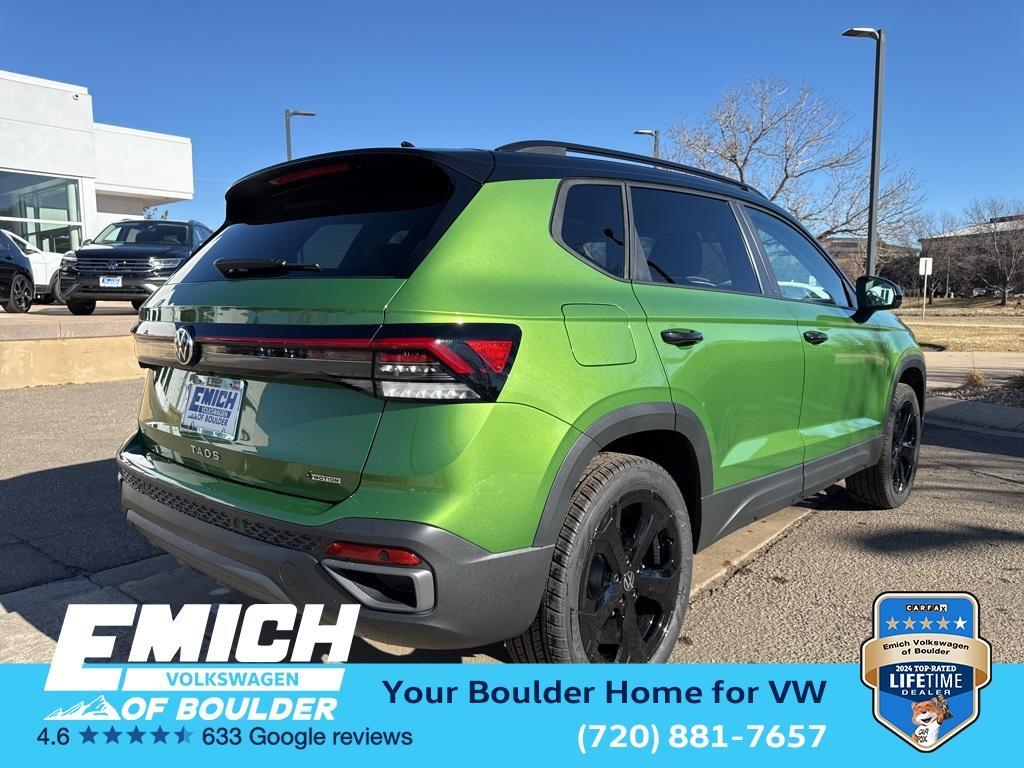 new 2025 Volkswagen Taos car, priced at $31,433