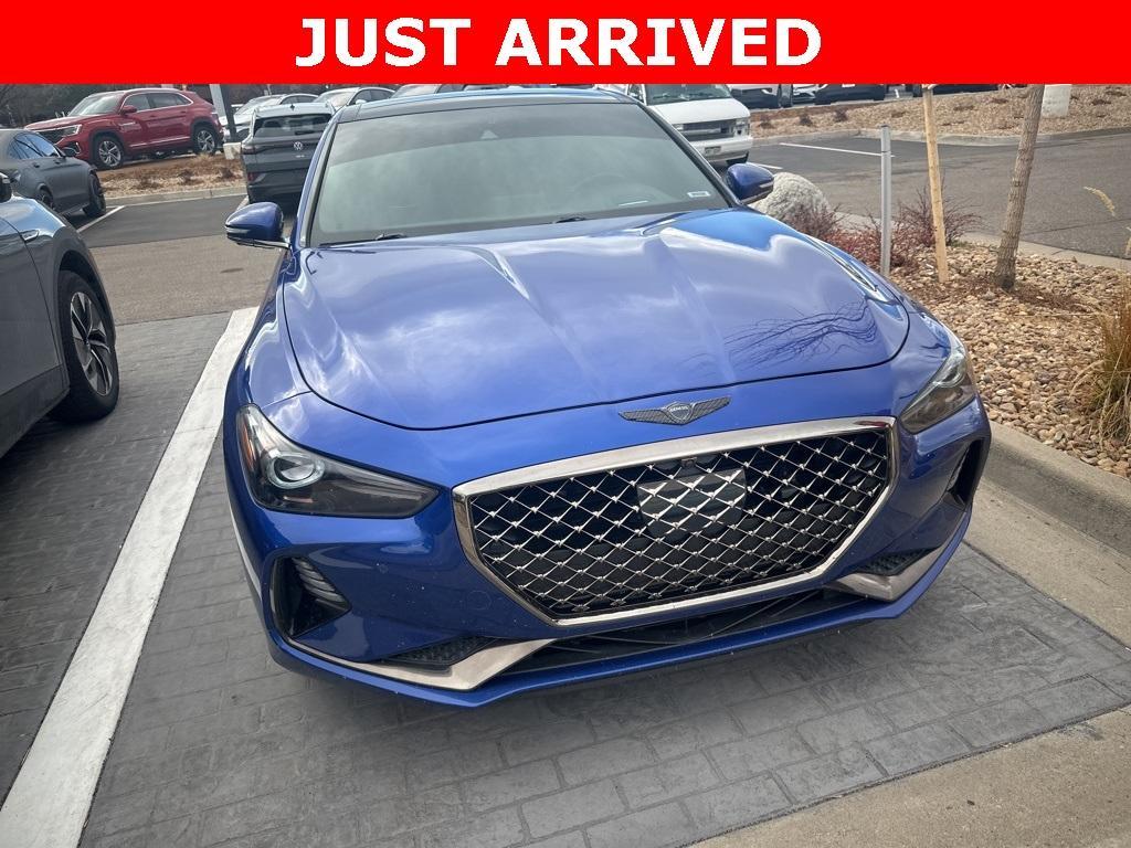 used 2021 Genesis G70 car, priced at $26,500