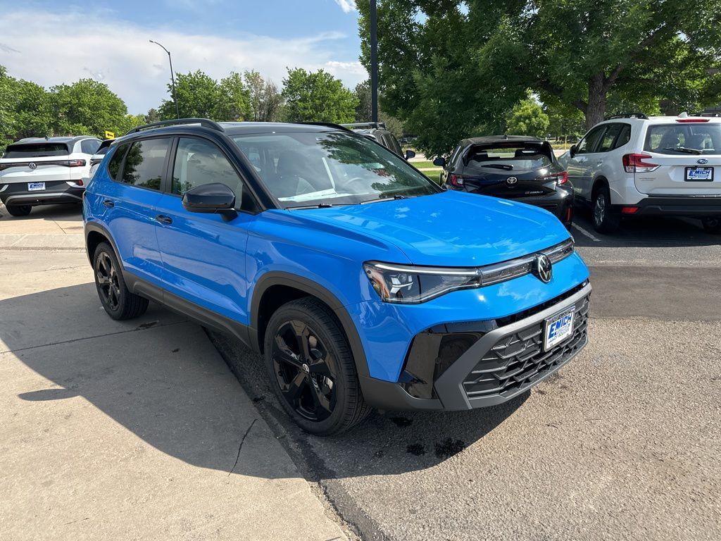new 2025 Volkswagen Taos car, priced at $33,258