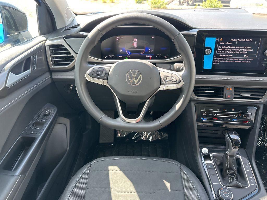 new 2025 Volkswagen Taos car, priced at $33,258