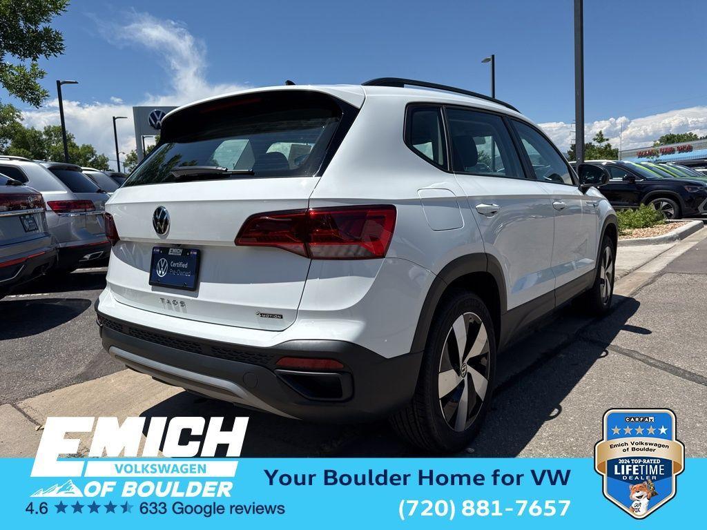 used 2024 Volkswagen Taos car, priced at $23,688