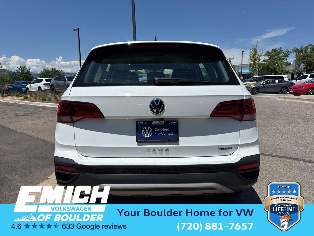 used 2024 Volkswagen Taos car, priced at $23,688