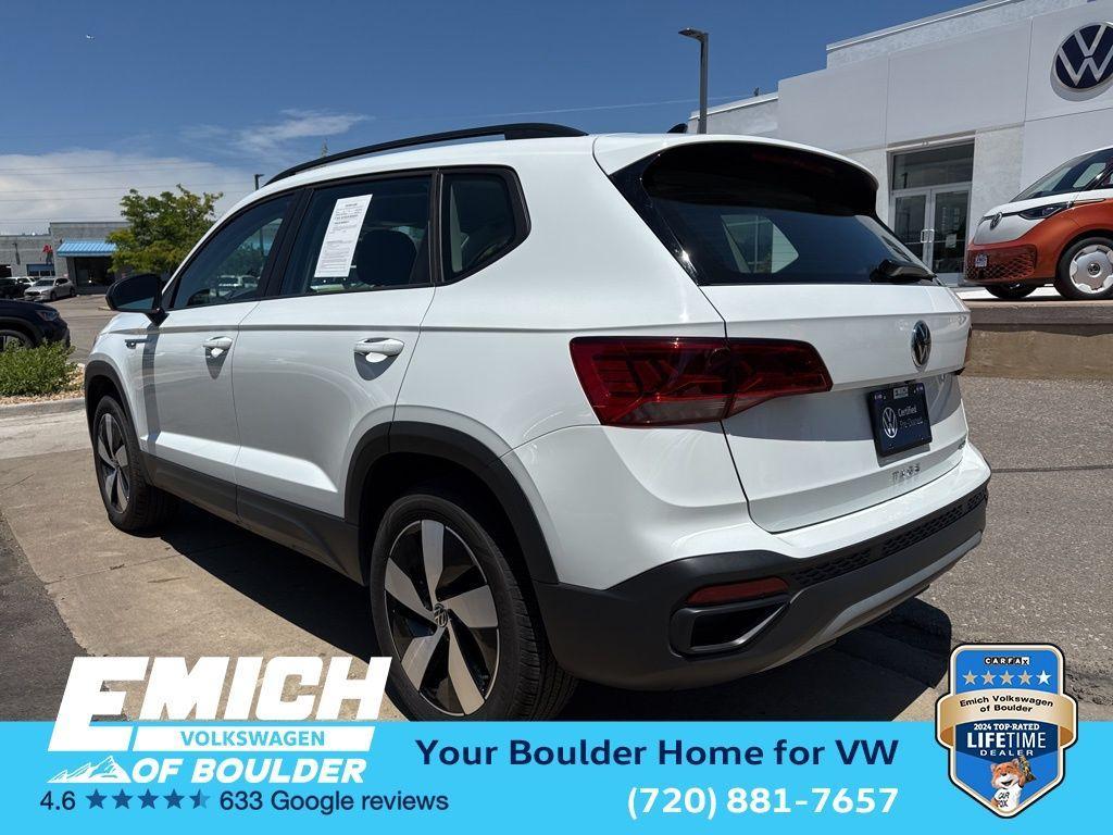 used 2024 Volkswagen Taos car, priced at $23,688