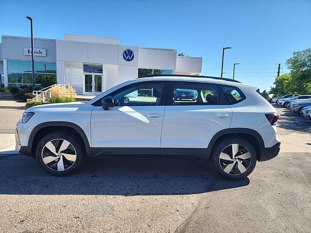 new 2025 Volkswagen Taos car, priced at $27,495
