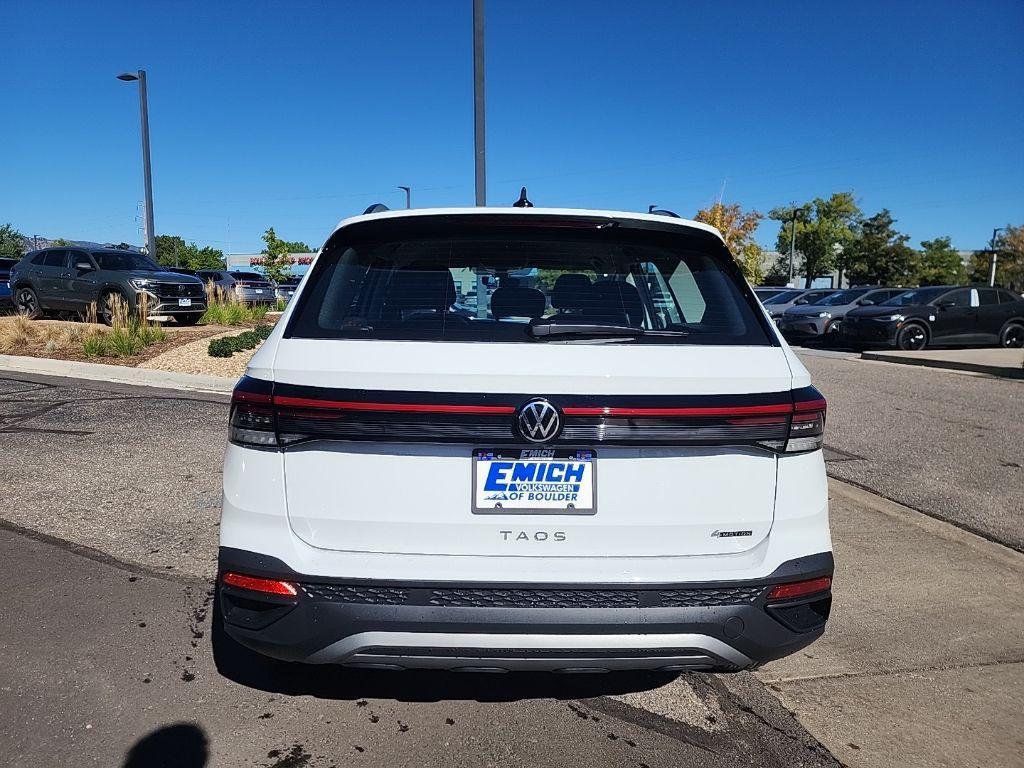 new 2025 Volkswagen Taos car, priced at $27,495