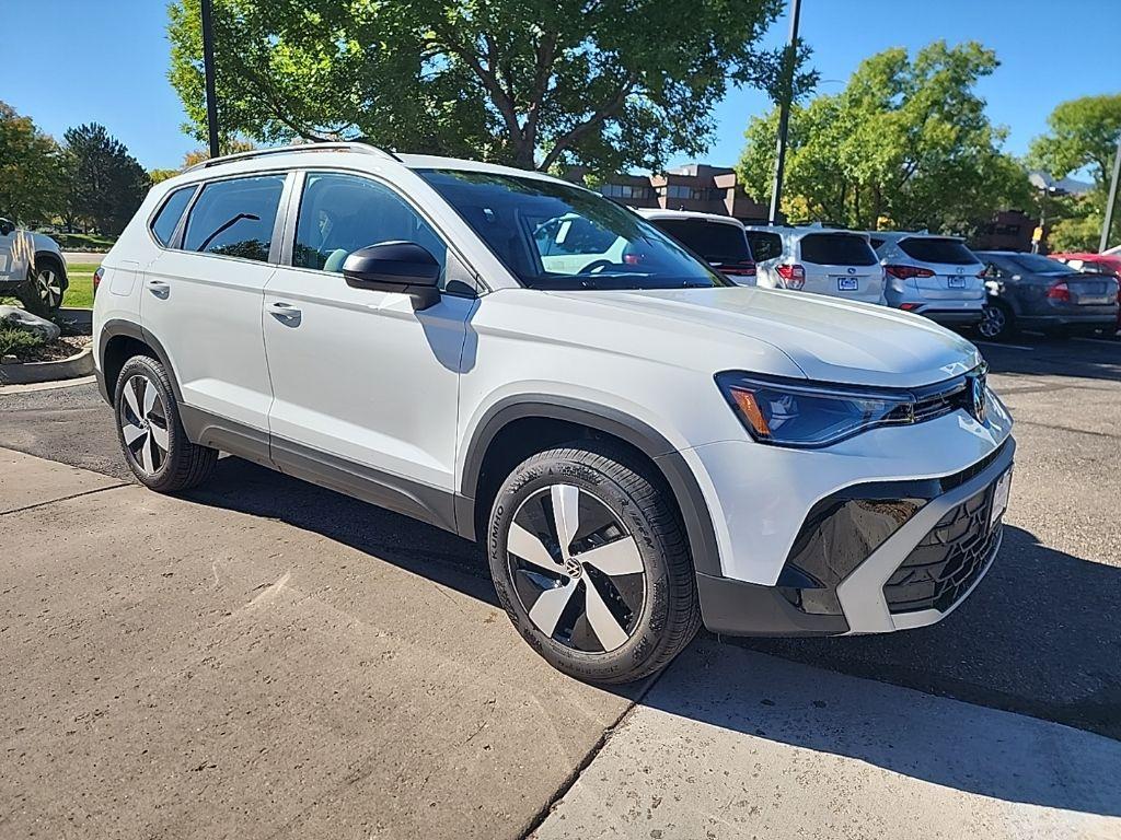 new 2025 Volkswagen Taos car, priced at $27,495