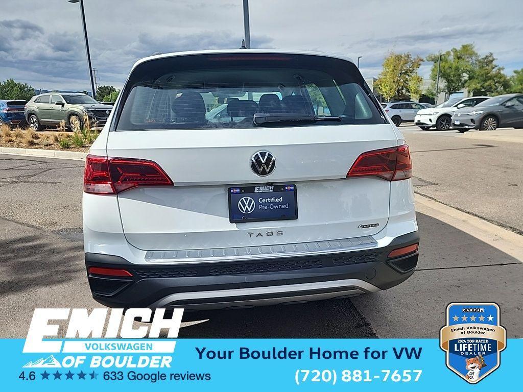 used 2022 Volkswagen Taos car, priced at $18,999