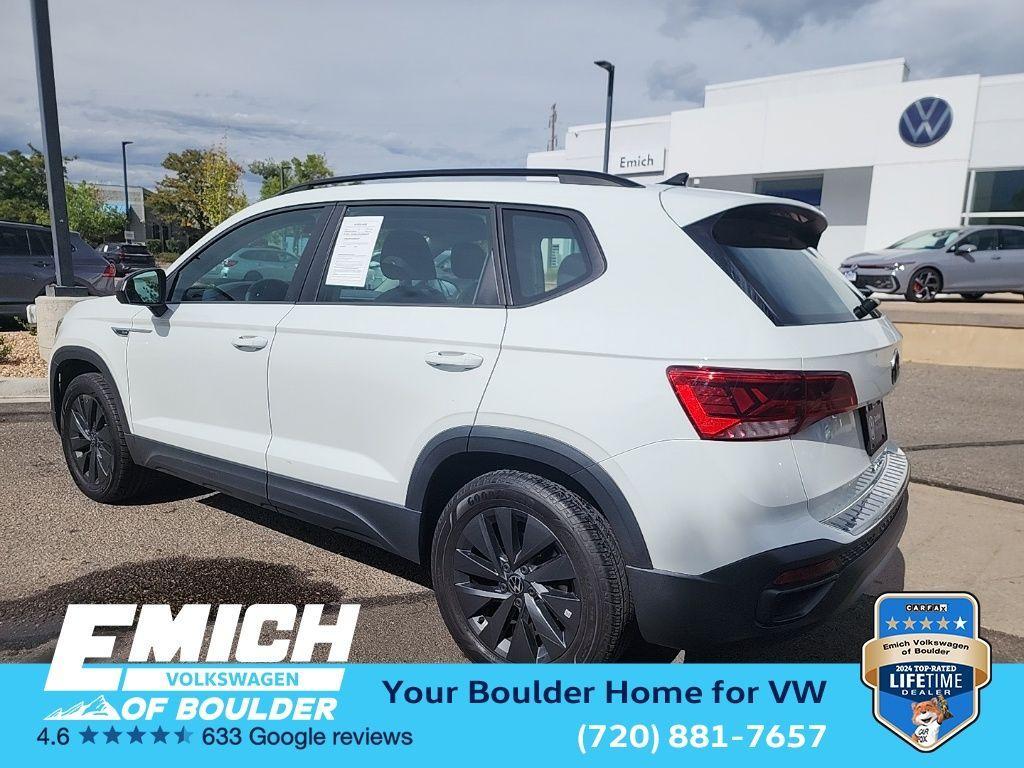 used 2022 Volkswagen Taos car, priced at $18,999