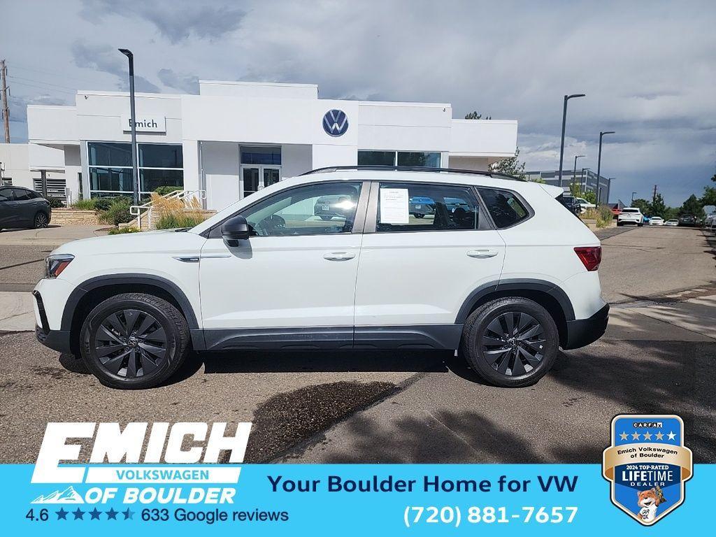 used 2022 Volkswagen Taos car, priced at $18,999