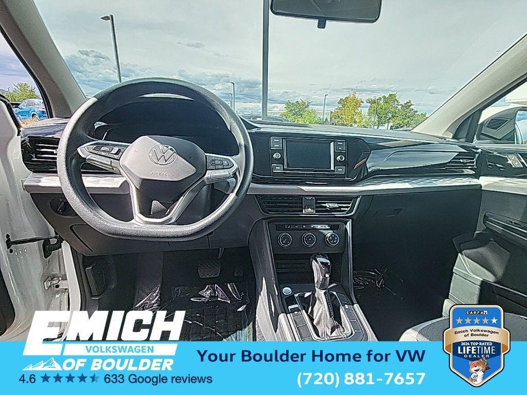 used 2022 Volkswagen Taos car, priced at $18,999