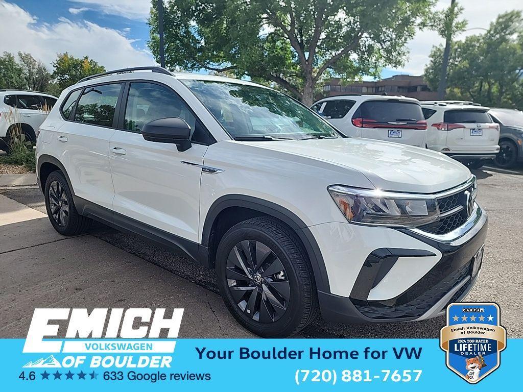 used 2022 Volkswagen Taos car, priced at $18,999