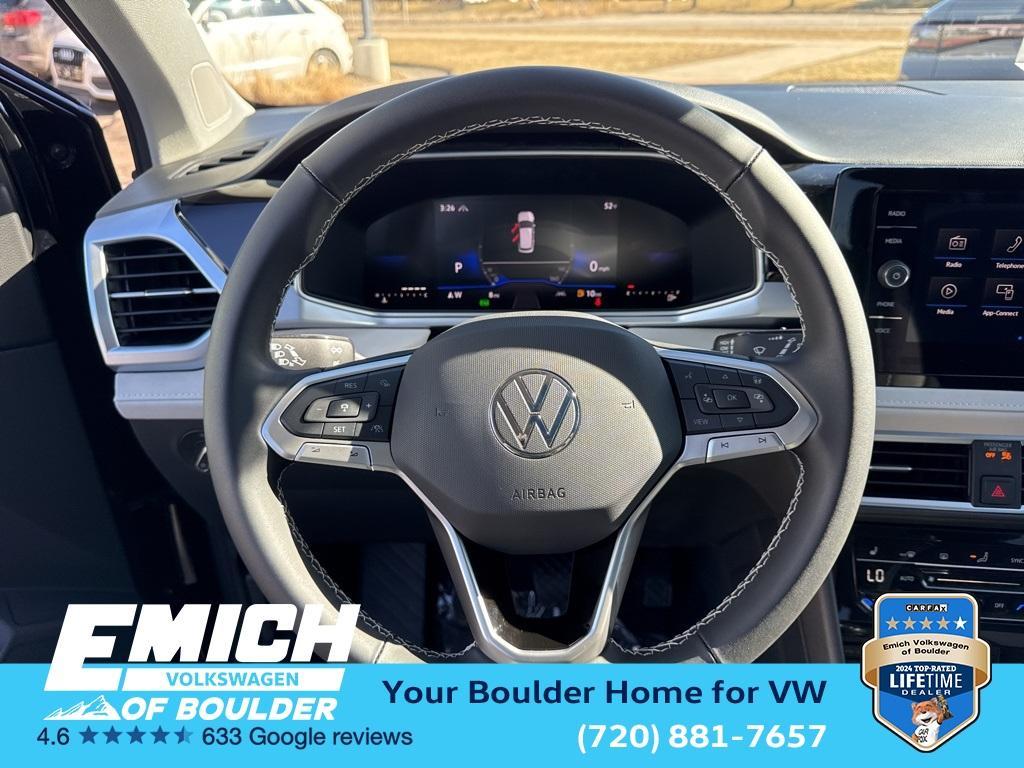 new 2025 Volkswagen Taos car, priced at $30,174