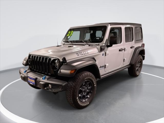 used 2023 Jeep Wrangler 4xe car, priced at $34,688