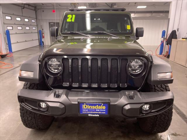 used 2021 Jeep Wrangler car, priced at $24,891
