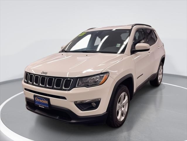 used 2021 Jeep Compass car, priced at $18,844